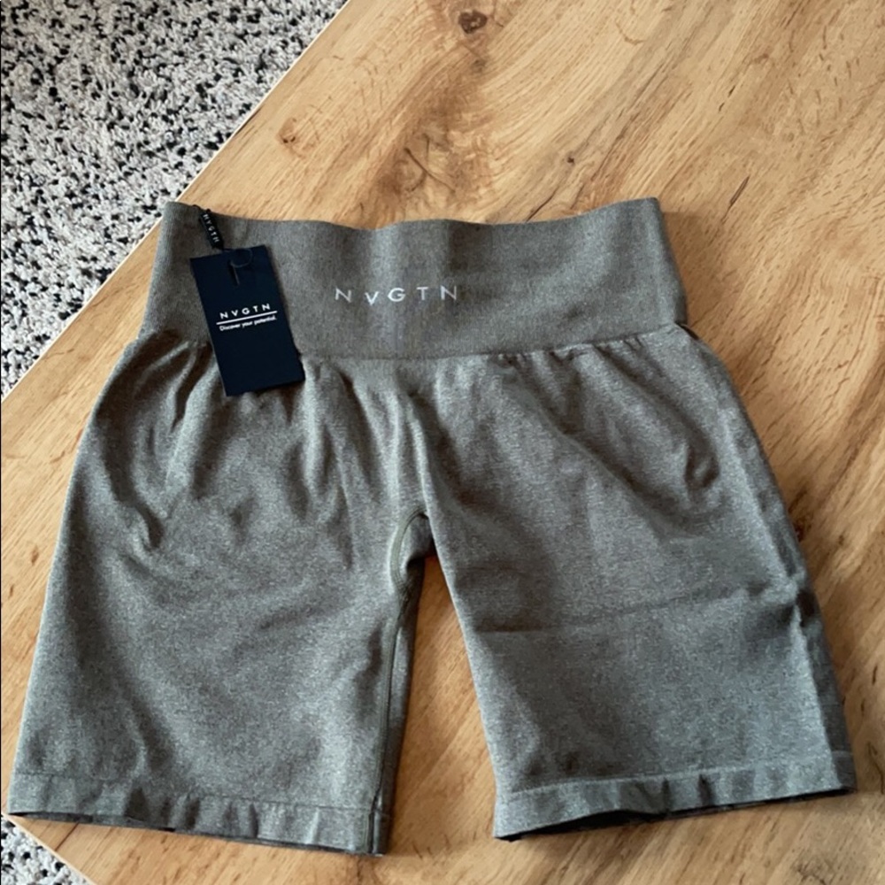 NVGTN KHAKI GREEN PRO SHORTS